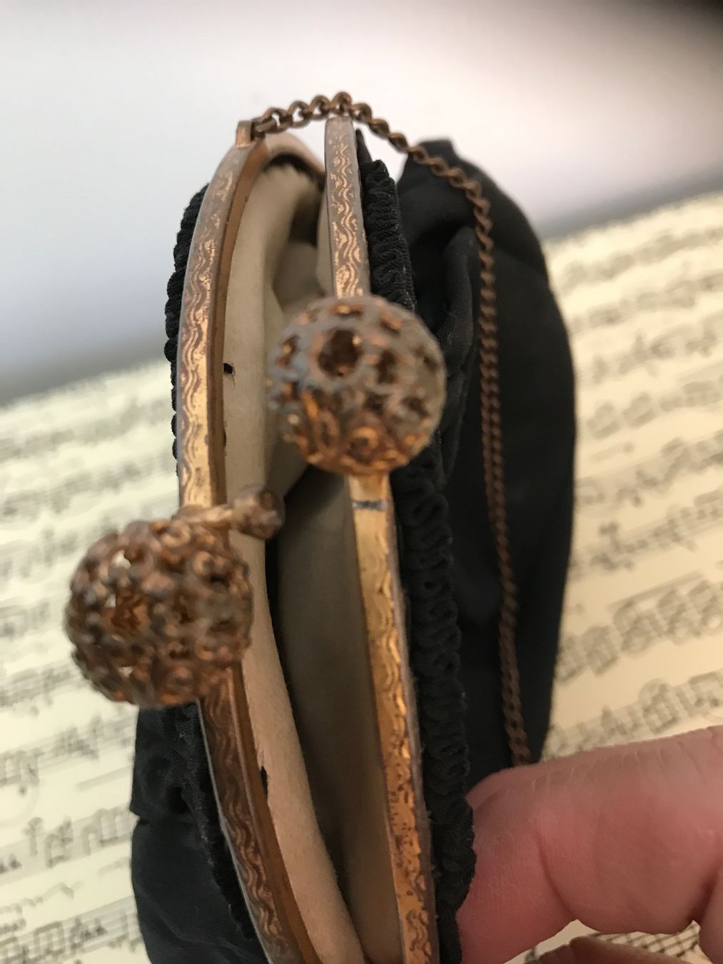 Borse da donna: Vintage Handtasche mit Kette – Usato da Rapperswil SG venduto da cosiba01 4
