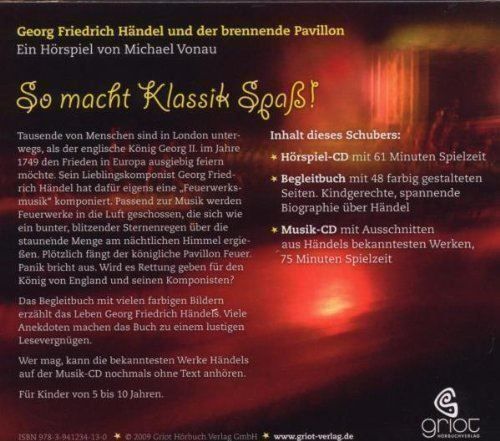 CD: Händel und der brennende Pavillon – Nuovo e nell'imballaggio originale da Sarnen venduto da Livres 1