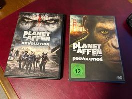 2 Stück DVD Planet der Affen