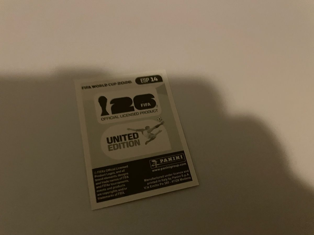 Panini Carte collezionabili: FIFA WM 2026 Mikel Merino ESP 14 – Nuovo (secondo la descrizione) da Winterthur venduto da Cobraforce 1