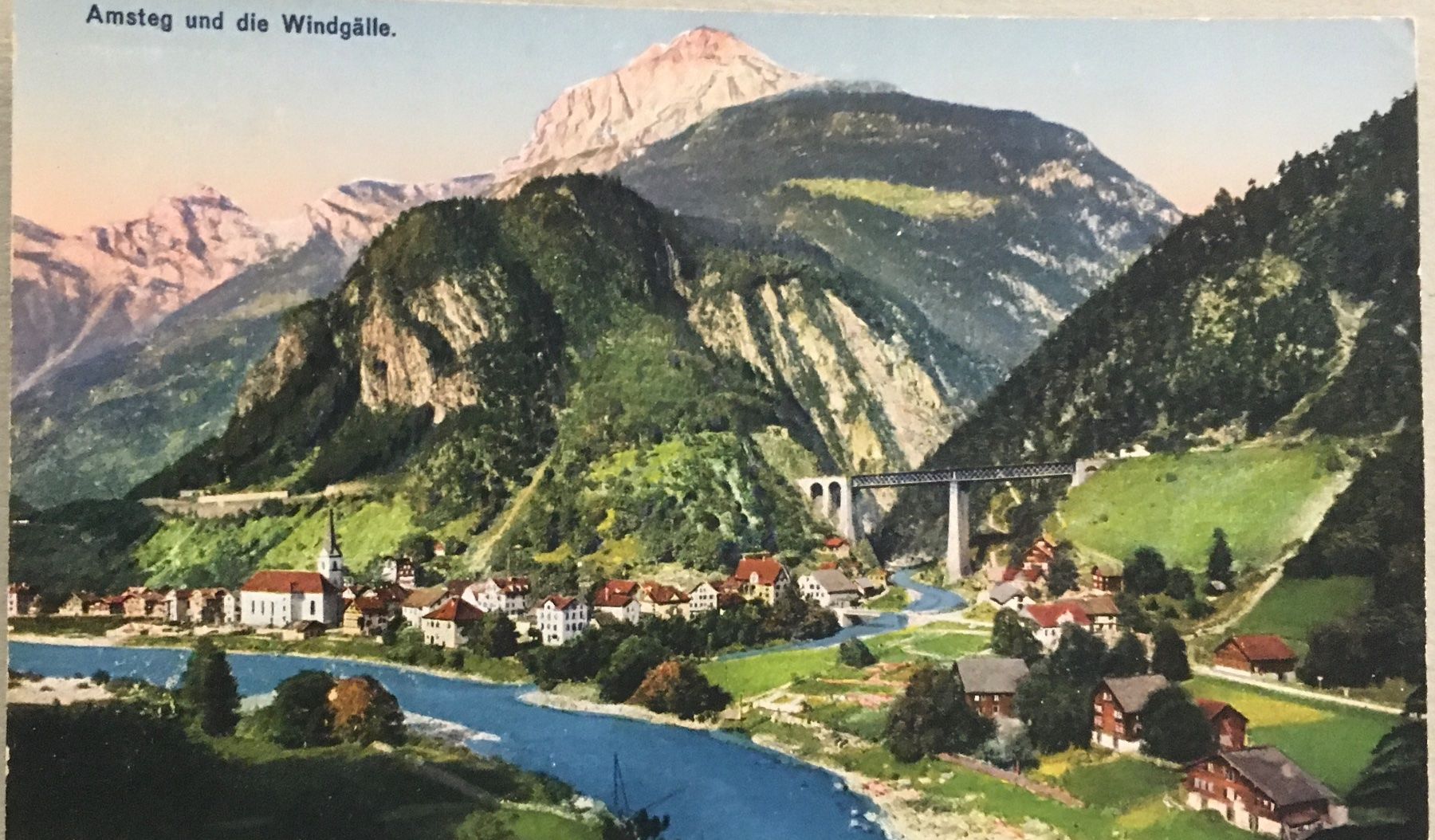 Cartoline postali: Amsteg – Usato da Frauenfeld venduto da Merk52