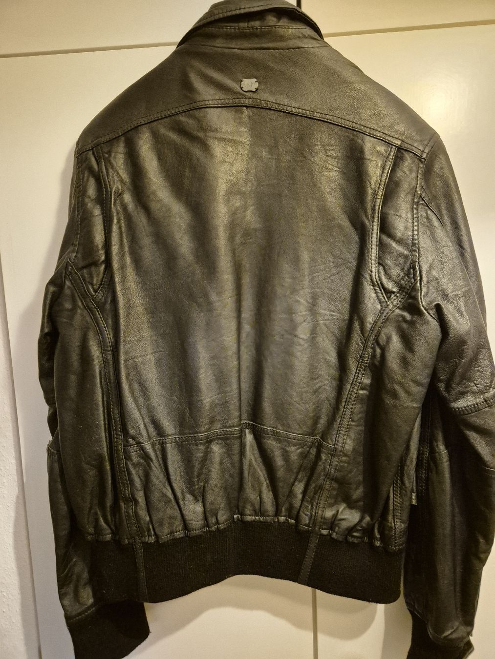 Jack & Jones Giacche: Jack & Jones Lederjacke "Mike" Grösse M – Usato da Schlieren venduto da Marvanxxx 1