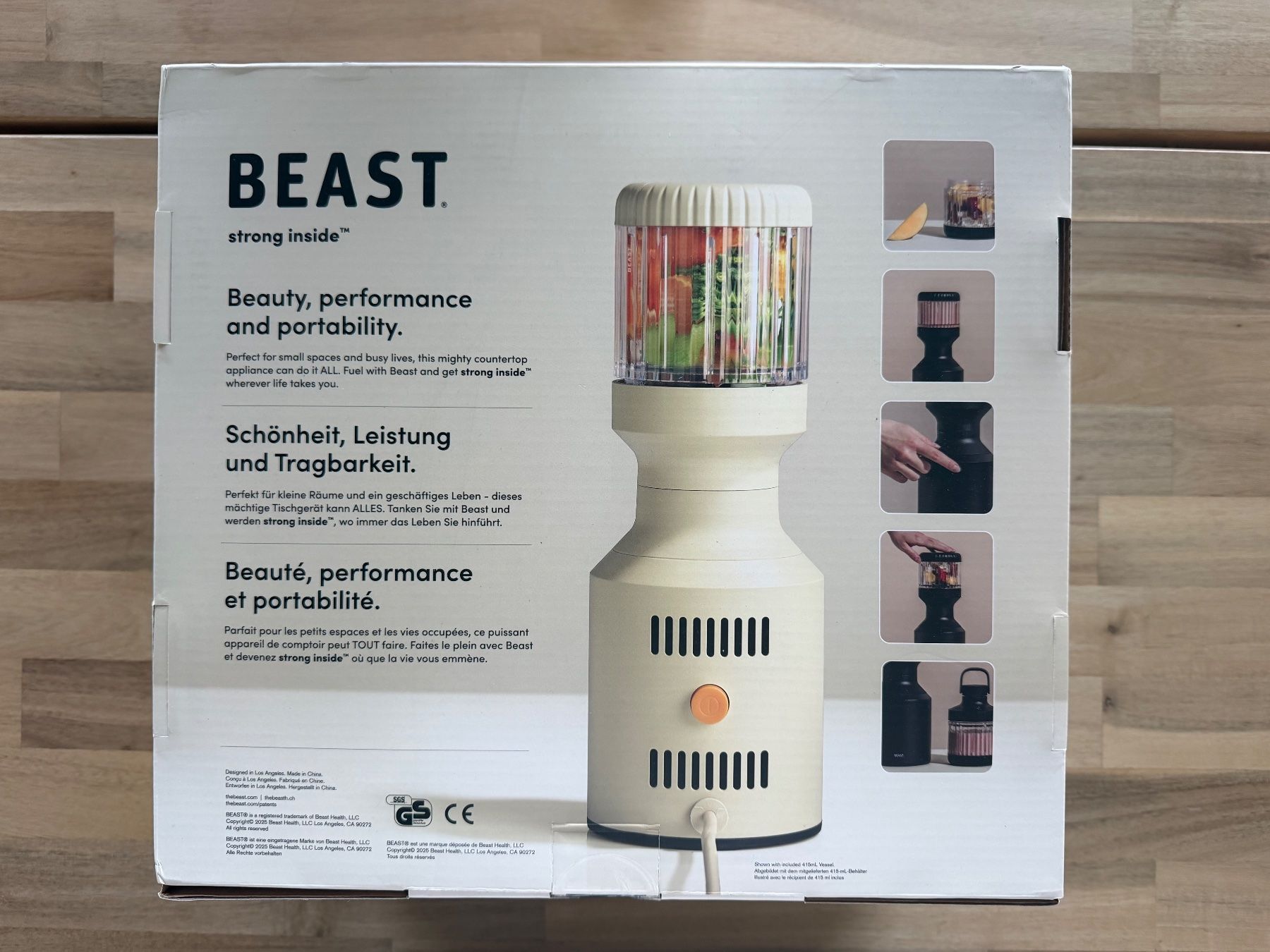 Elettrodomestici da cucina: BEAST Blender – Nuovo e nell'imballaggio originale da Zürich venduto da ale_wd5c 1