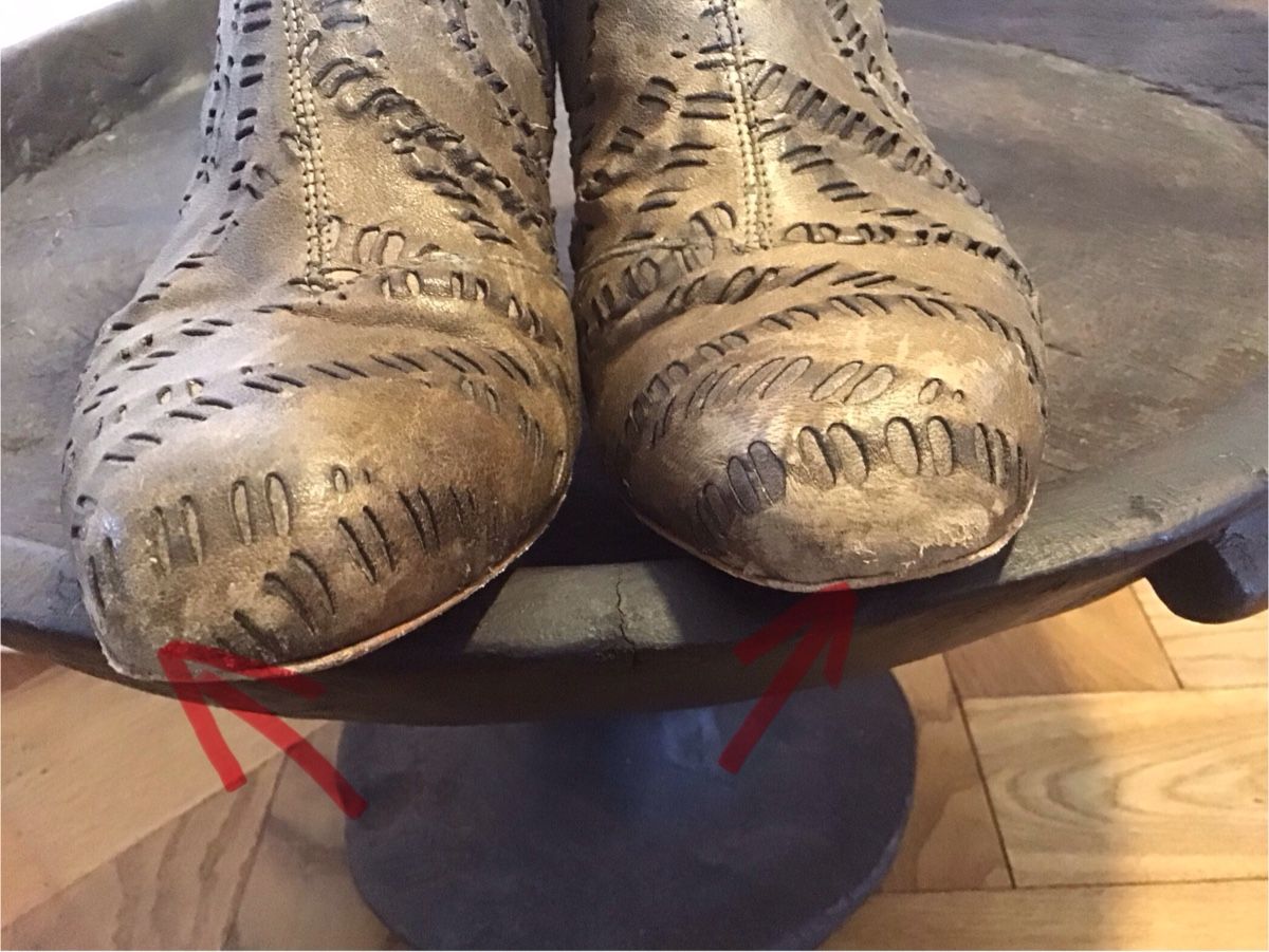 Vic Matié Damenschuhe: Leder Stiefel von Vic Matié Gr. 41 – Gebraucht aus Birsfelden von rah_8bfj 5
