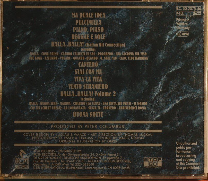 CDs: Francesco Napoli – Balla... The First Dance – Gebraucht aus Luzern von CONTENTI 2