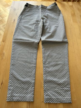 Uniqlo pants, size M, light blue with flower design