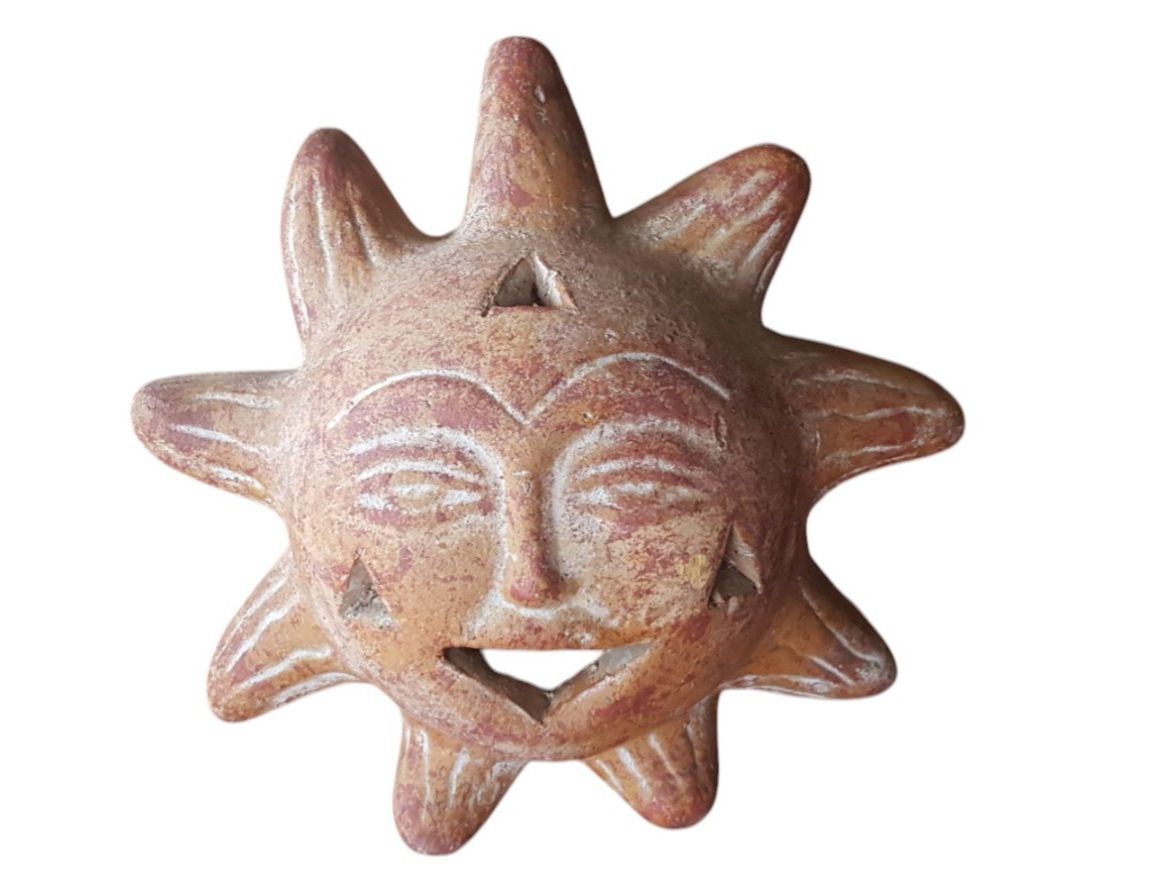 Bougeoirs: Windlicht Sonne Ton – D'occasion à Mörschwil par wunderkiste44