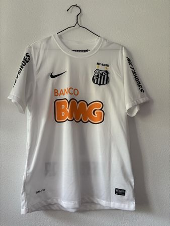 Fussballtrikot Santos Neymar Jr. Grösse L weiss neuwertig