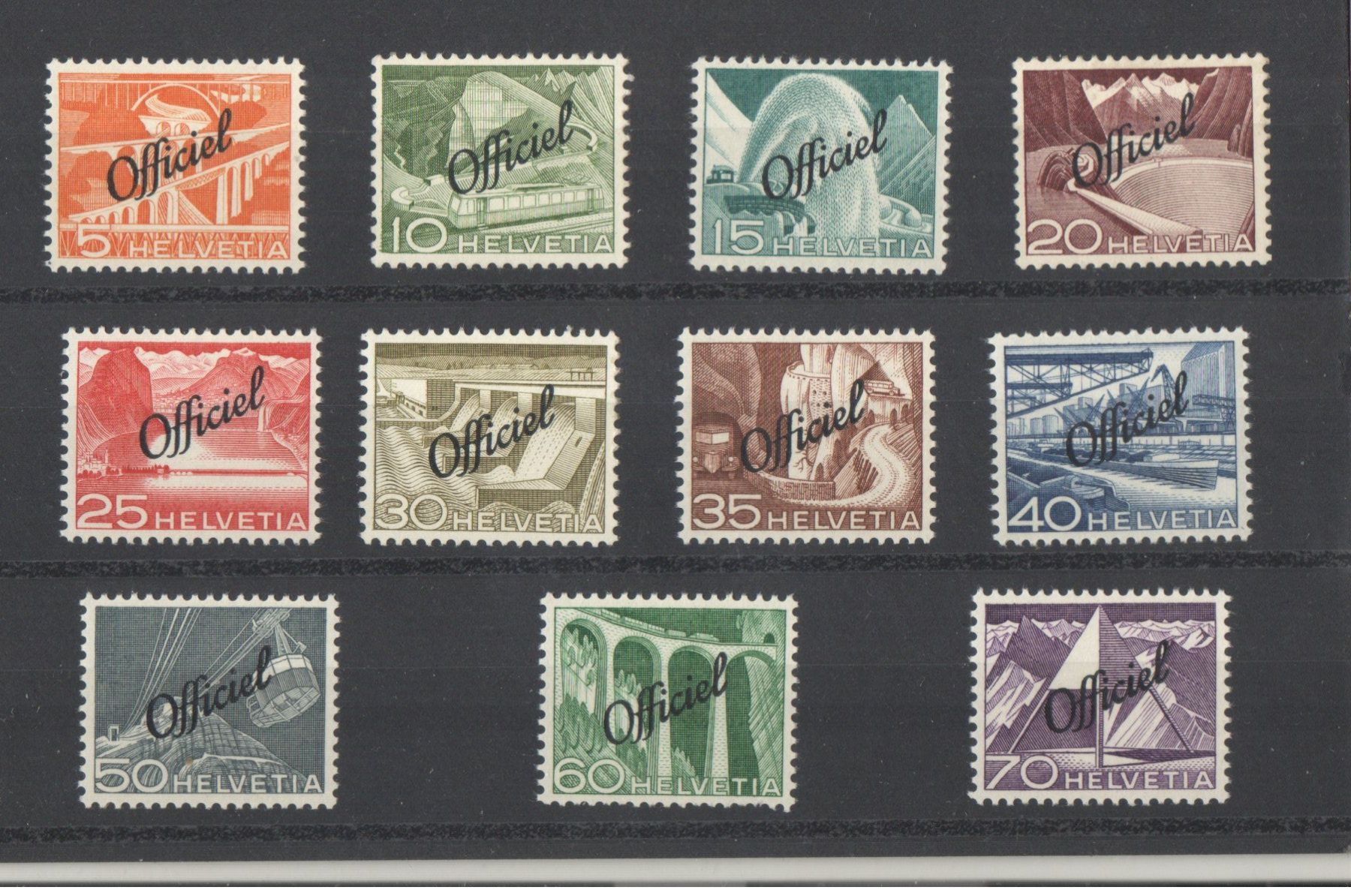 Tous les timbres: Genfer Ämter – D'occasion à Echichens par Topfila 1