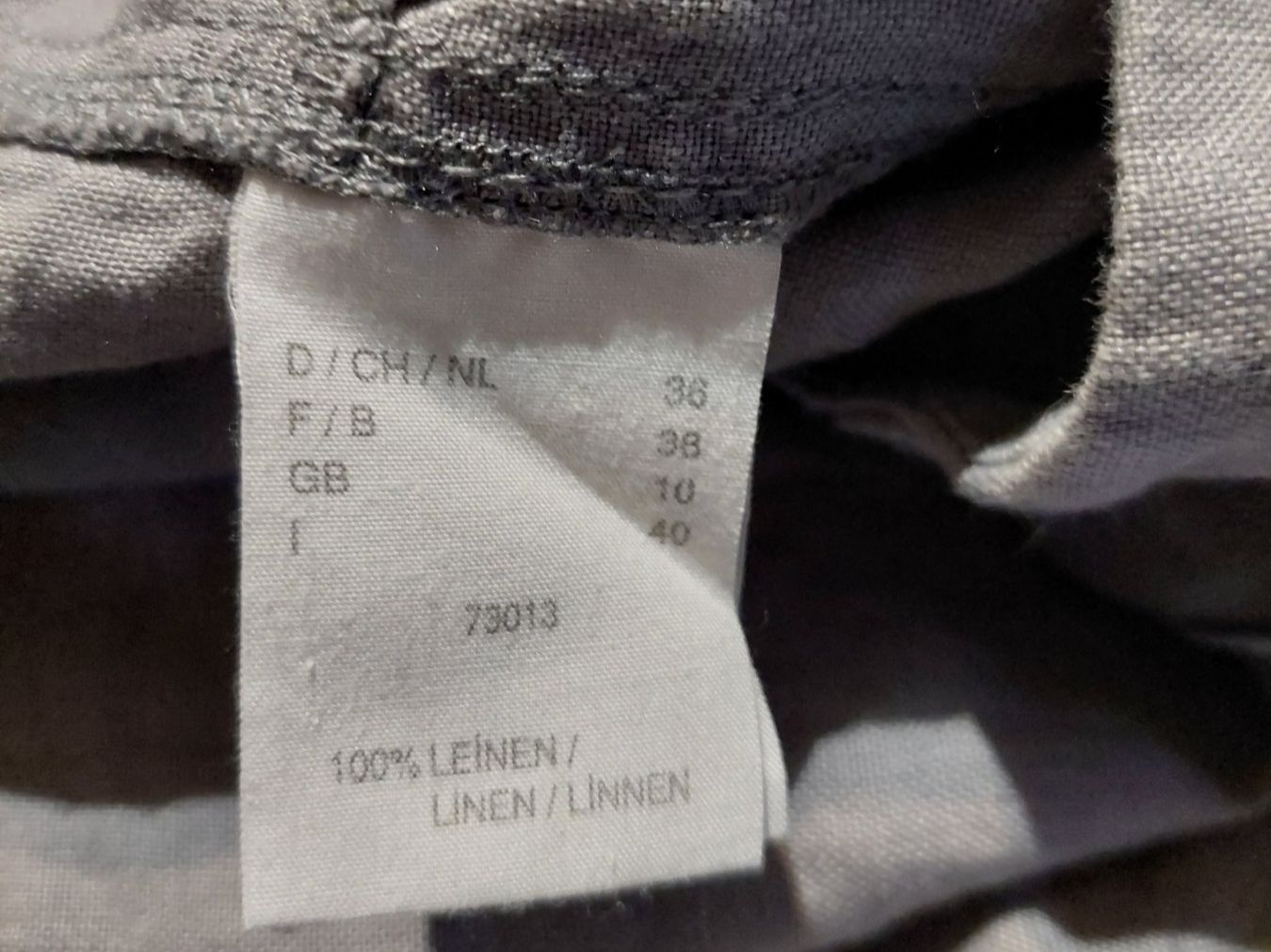 Hosen: Enna Leinenhose Schiefer Grösse 36 – Neu (gemäss Beschreibung) aus Beckenried von Havacola 7