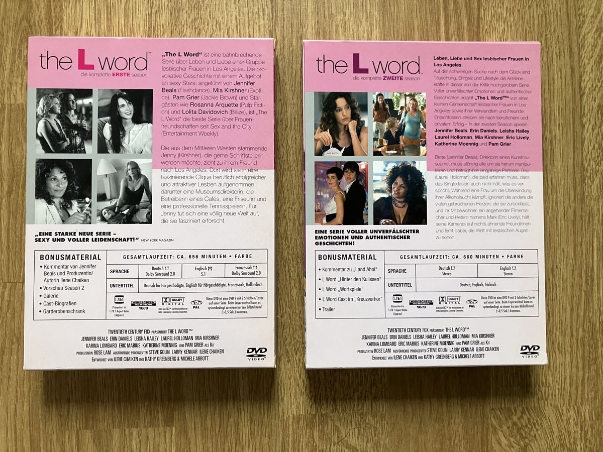 Tutti i DVDs: The L Word - Staffel 1+2, DVDs – Usato da Zürich venduto da tiisen07 1