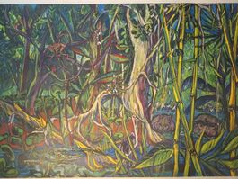 Schulwandbild  „Tropischer Sumpfwald“ von Rolf Dürig #tell