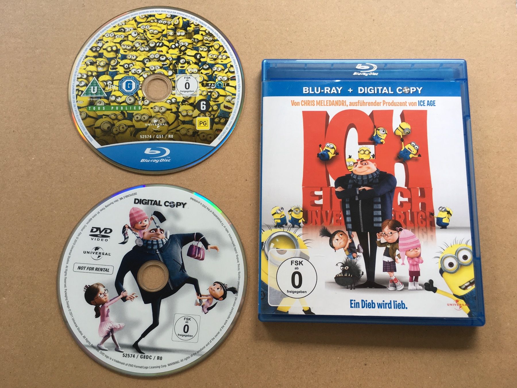 Tutti i DVDs: Ich Einfach Unverbesserlich [Blu-ray] – Usato da St.Gallen venduto da MedienJoe