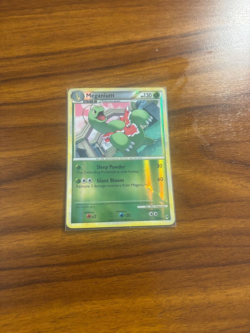 Pokémon Carte collezionabili: meganium reverse – Usato da Epalinges venduto da vic_gpm9