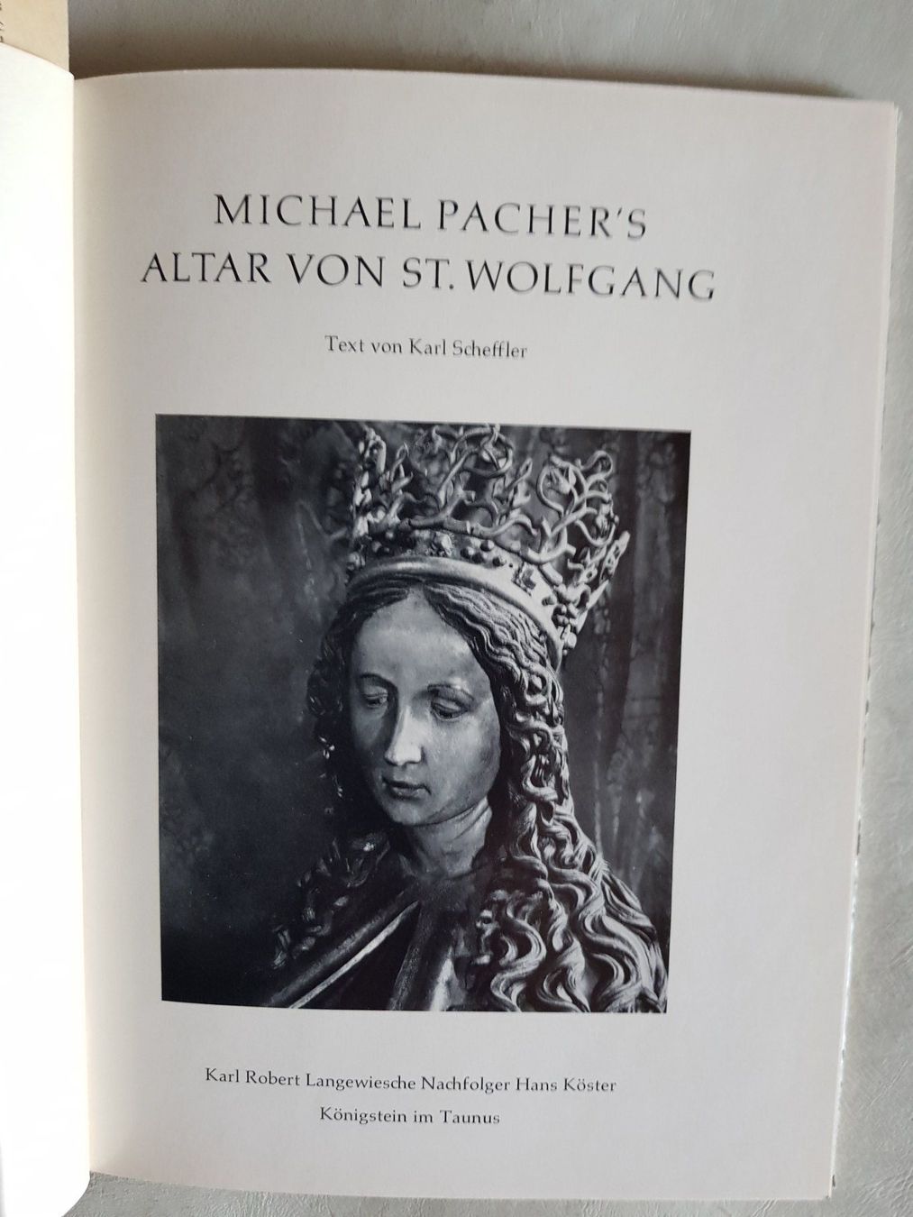 Libri: Michael Pachers Altar von St. Wolfgang 1962 – Usato da Walterswil BE venduto da Lonitti 2
