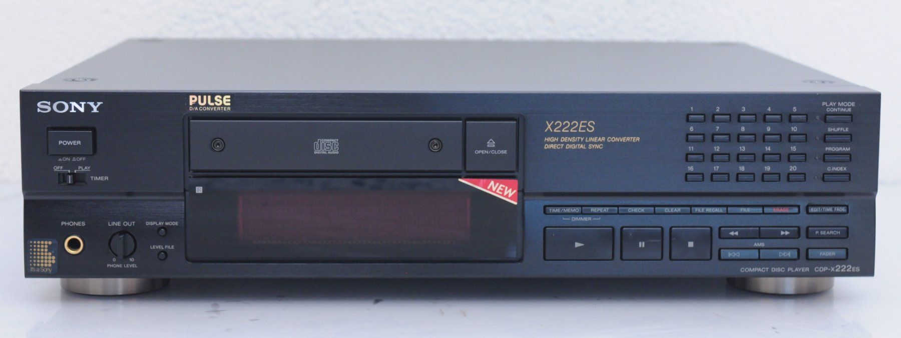 Sony Sistemi audio & multimediali: Sony CDP-X222ES CD-Player – Usato da Oberglatt ZH venduto da Kumar2