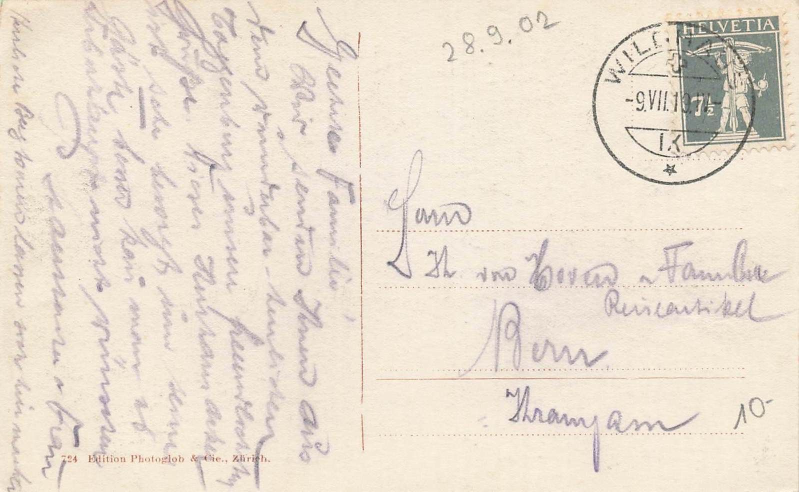 Cartes postales: Wildhaus mit Schafberg – D'occasion à Biasca par Blenio71 1