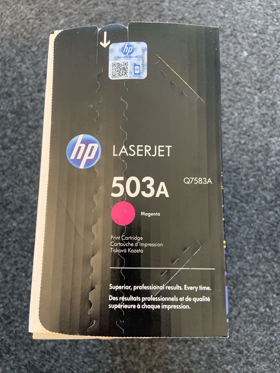 Hewlett Packard Druckerpatronen & Toner: Original HP Q7581A 503A Toner Cyan – Neu (gemäss Beschreibung) aus Elgg von dan_f8gv 1