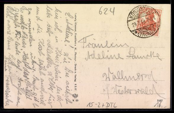 Foto & Poster: Königstein, Zeppelin über der Stadt, B – Usato da Berlin venduto da bartko-reher 1