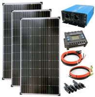 Komplettset 3x140W Solarmodul