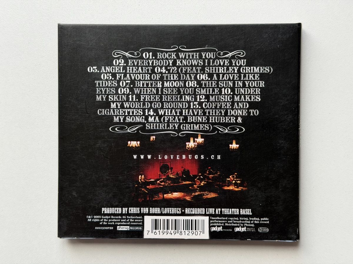 CD: Lovebugs - Naked - CD - Recorded Live Basel- TOP! – Usato da Bad Zurzach venduto da Cookie_0619 1