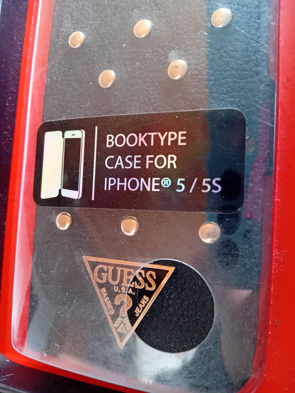 Apple Handys / Smartphones: Guess Bookstyle Case iPhone 5 / 5S Neuwertig – Neu und originalverpackt aus Rüthi (Rheintal) von titlis07 1
