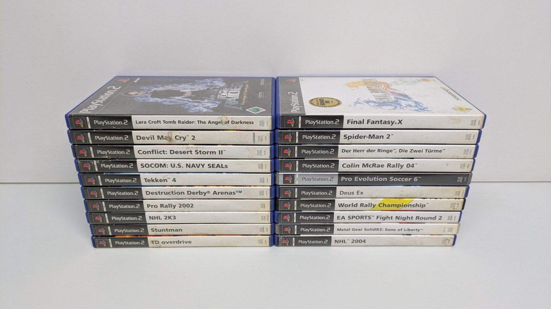 Sony Spiele: 20 PlayStation 2 Games, PS2 Sammlung – Gebraucht aus Menziken von mame18