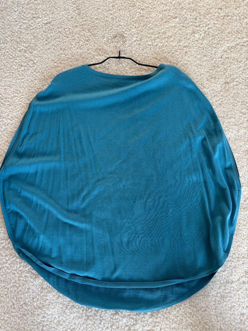 Maglioni & Felpe: MODISSA Silk Cotton Cape Pullover Wassergrün Gr L NEU – Nuovo (secondo la descrizione) da Zuerich venduto da Moochie 1