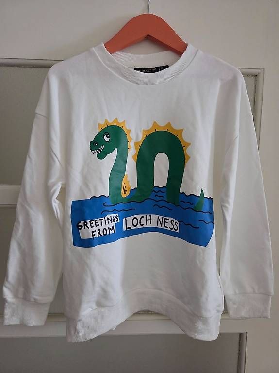 Mini Rodini Pullover & Sweatshirts: Sommerpullover von Mini Rodini Gr. 140-146, weiss, Unisex – Neu (gemäss Beschreibung) aus Zürich von 8045_Vanessa