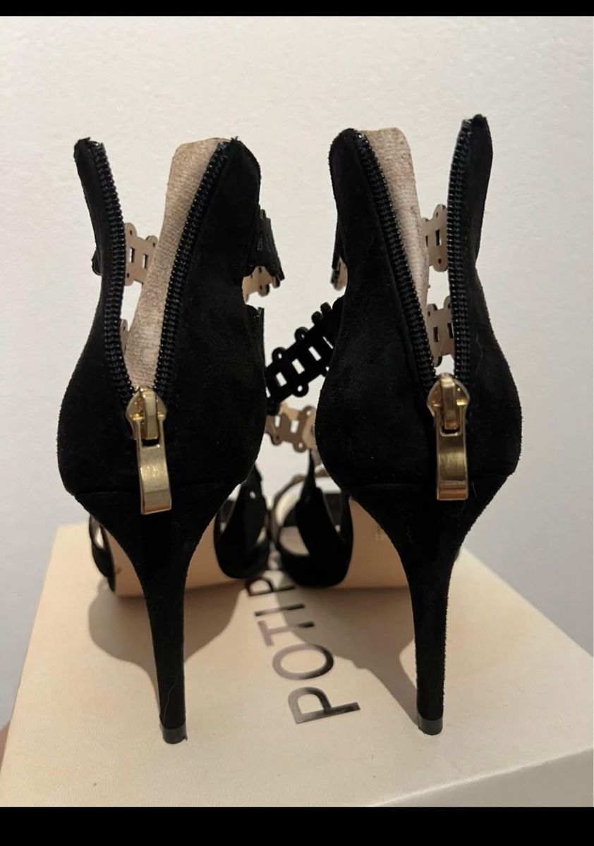 Scarpe da donna: Sandales noires à talons hauts. – Nuovo e nell'imballaggio originale da Gland venduto da choupon 3