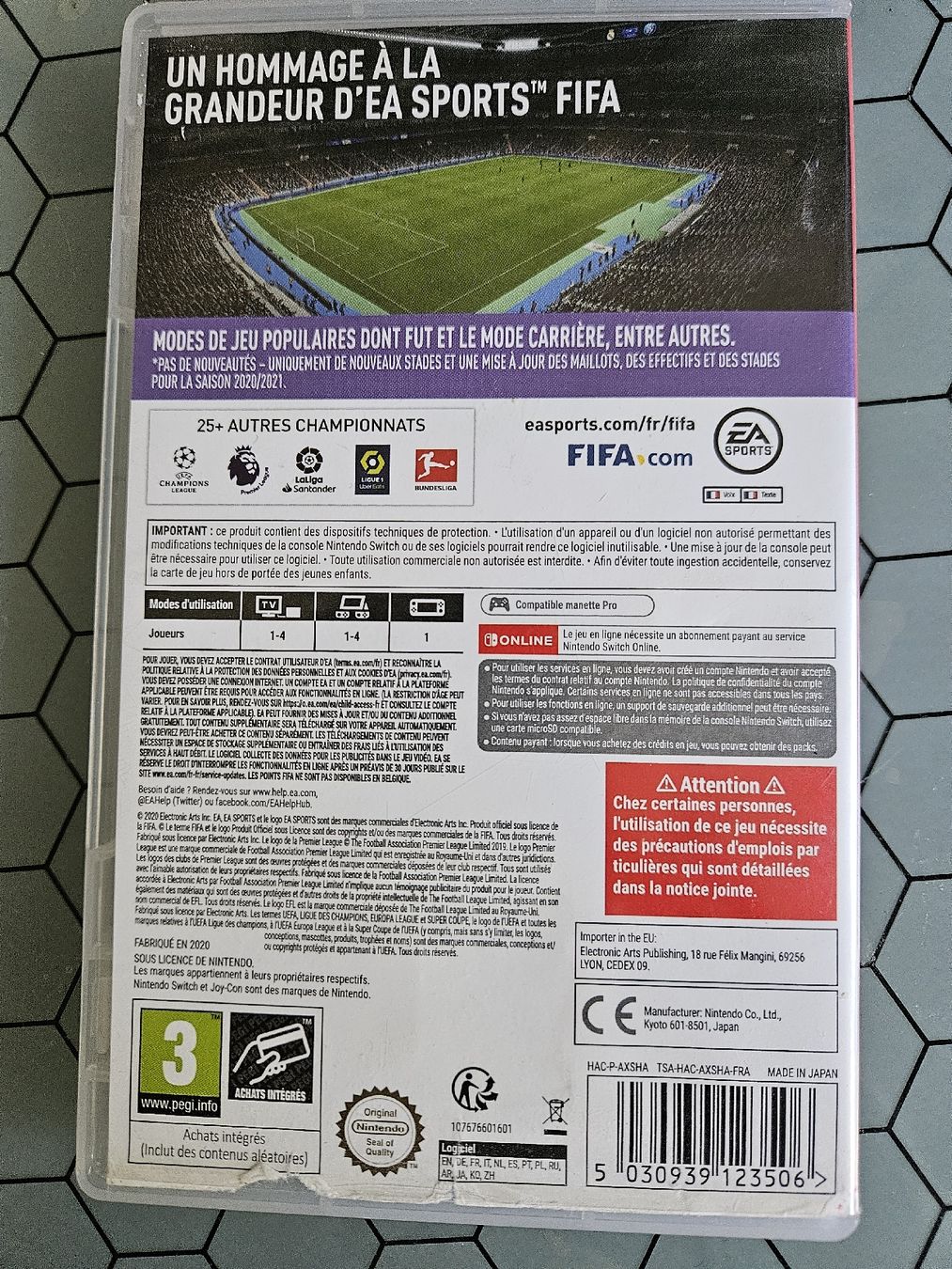 Nintendo Jeux: Fifa 21 Switch  – D'occasion à Genève par Pedro67 2