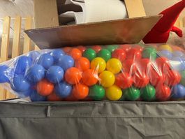 Colorful Ball Pit Balls - Set of 500 (New & unopened)