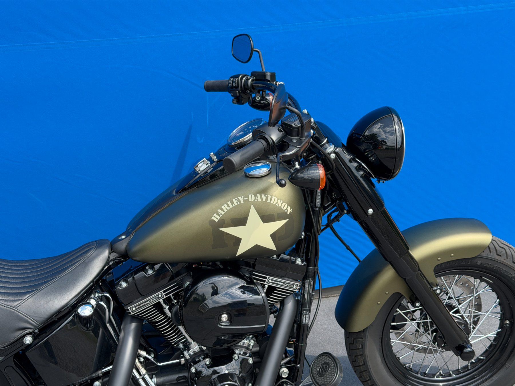 Harley-Davidson Chopper: HARLEY-DAVIDSON FLSS Softail Slim S110 ABS ab MFK / Service – Gebraucht aus Escholzmatt von Wikinger11 2