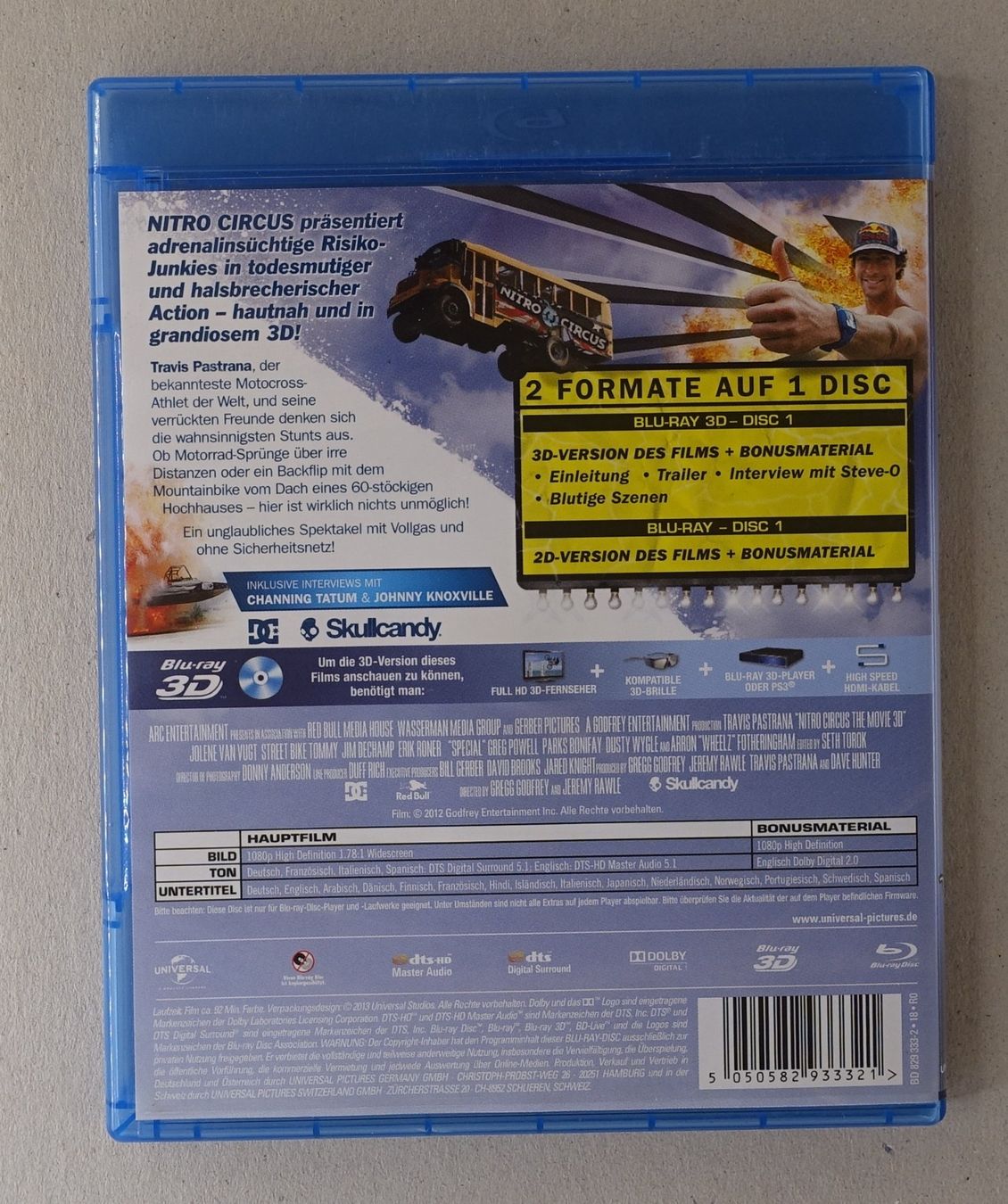 Tous les DVDs: Nitro Circus 3D - Der Film – D'occasion à Sessa par fraenklishop 1