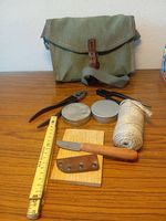 Militär Tasche mit Inhalt