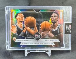 ROOKIE Victor Wembanyama / David Robinson 2023-24 Topps Now