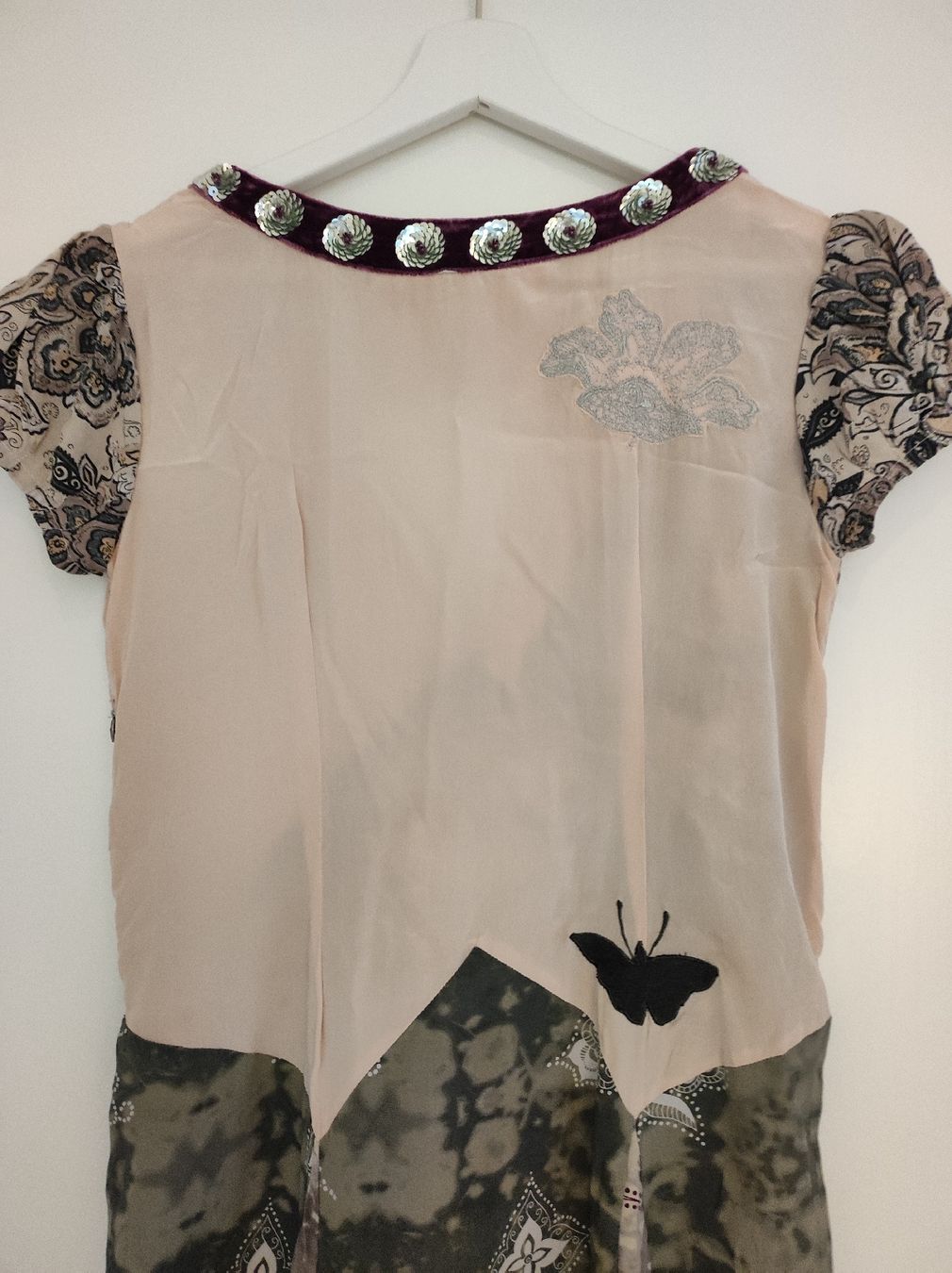 Vestiti: Odd Molly Seidenkleid Pailleten Boho – Usato da Stäfa venduto da modeflash 5