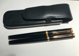 Waterman -Stilografica e sfera- con custodia