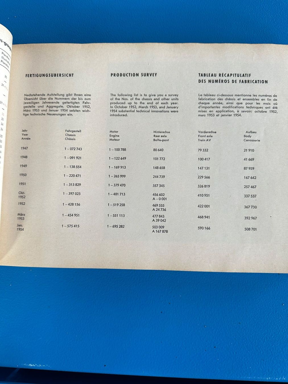 Libri: VW Käfer  Ersatzteilkatalog , Orginal , 1954 – Usato da Boswil venduto da pavo1 8