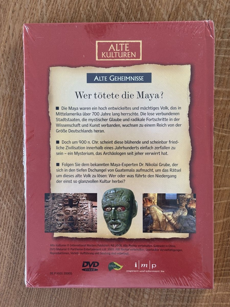 Tutti i DVDs: DVD Wer tötete die Maya – Nuovo e nell'imballaggio originale da Zufikon venduto da Fullspeed8 1