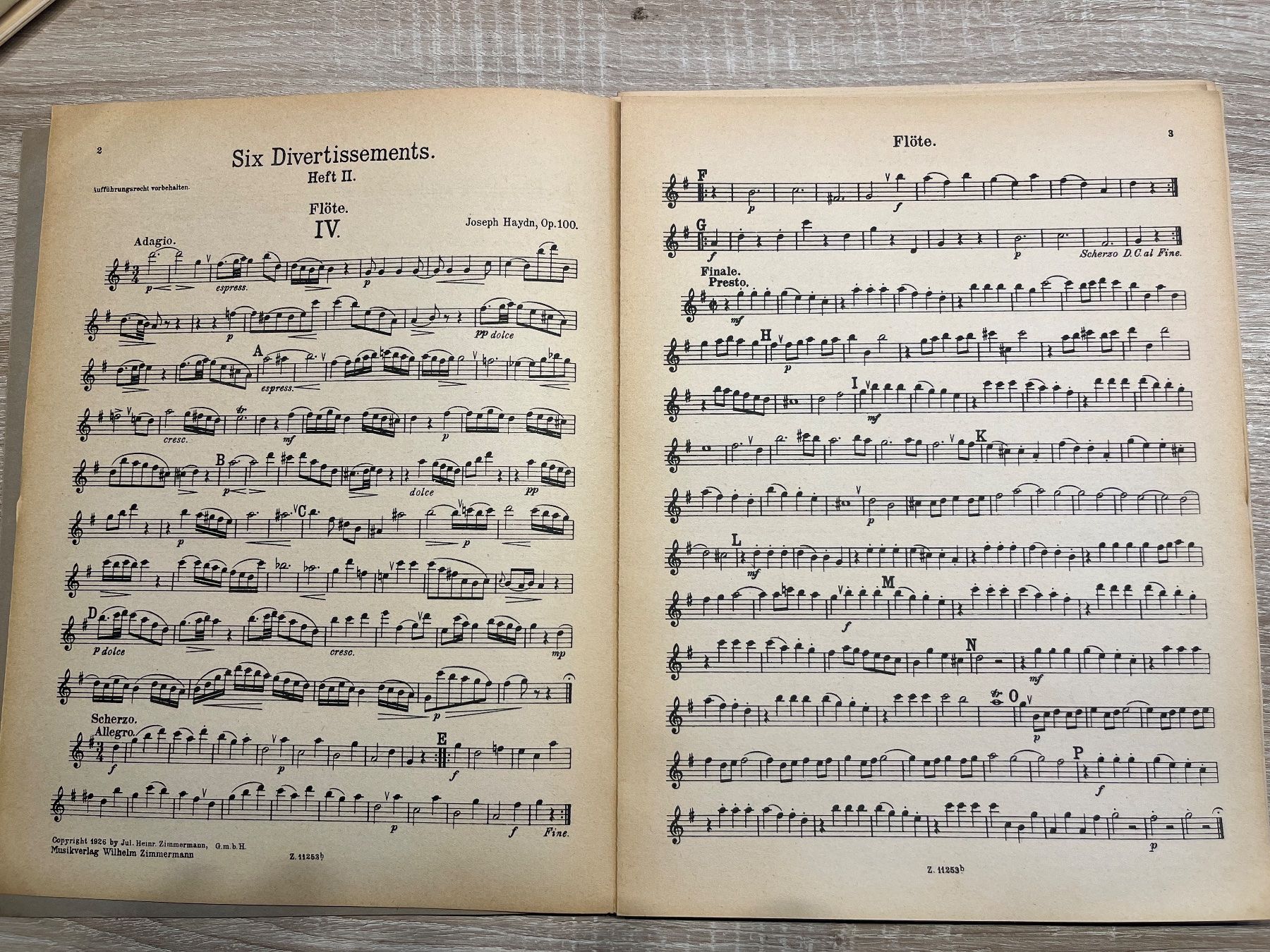 Libri: Notenheft Joseph Haydn – Usato da Muttenz venduto da Bhuebi 6