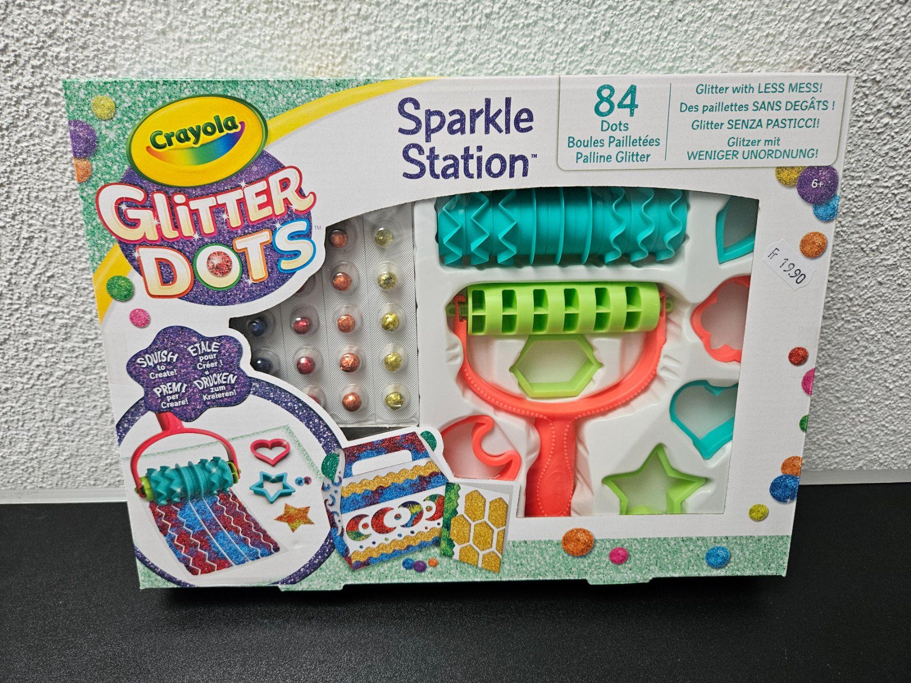 Kit bricolage: Neu - Crayola - Glitter-Dots Station – Nuovo e nell'imballaggio originale da Dagmersellen venduto da Jarsetz_Restposten