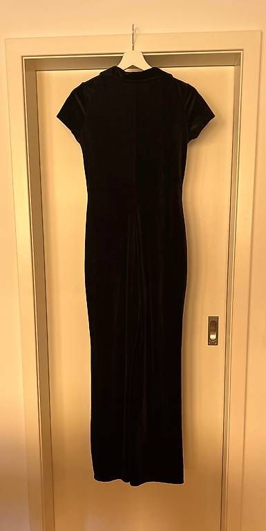 Tute: Samt-Jumpsuit 36/38 in schwarz  – Usato da Basel venduto da Findus78 1