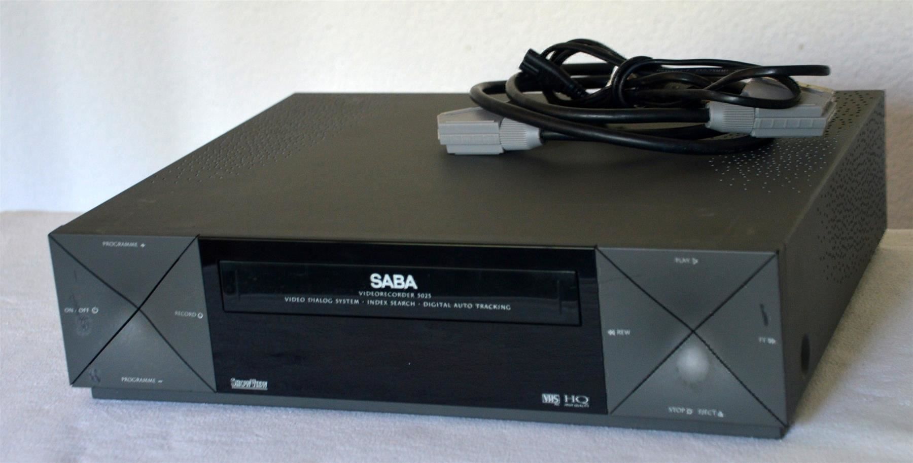 Registratori: Videorecorder VHS  Saba VR5025 magnétoscope – Usato da Collonges venduto da arashee 2