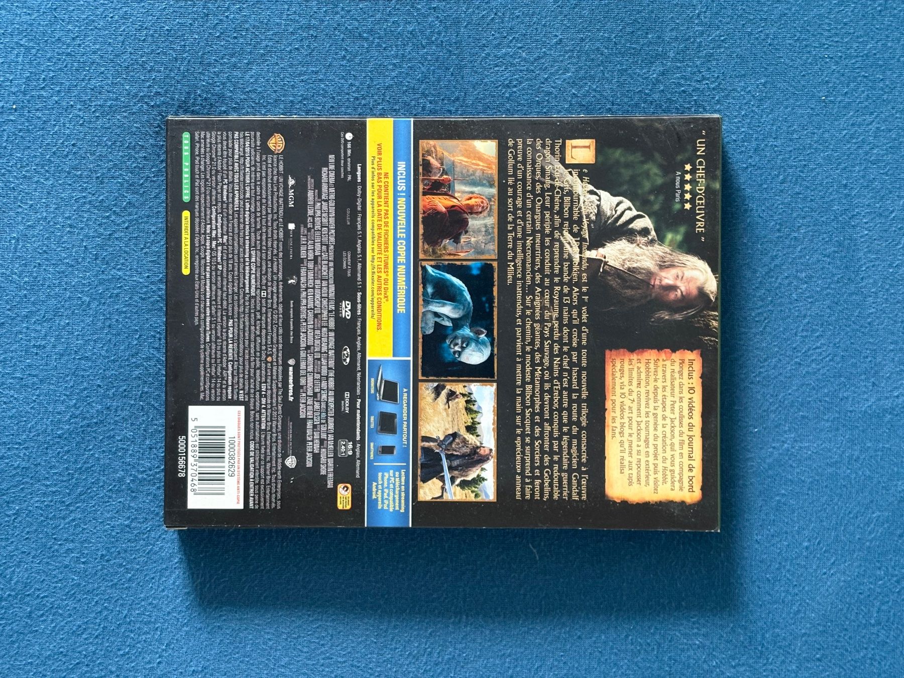 Alle DVDs: Le Hobbit - Un voyage inattendu - Peter Jackson – Gebraucht aus Gland von chu_qc69 1