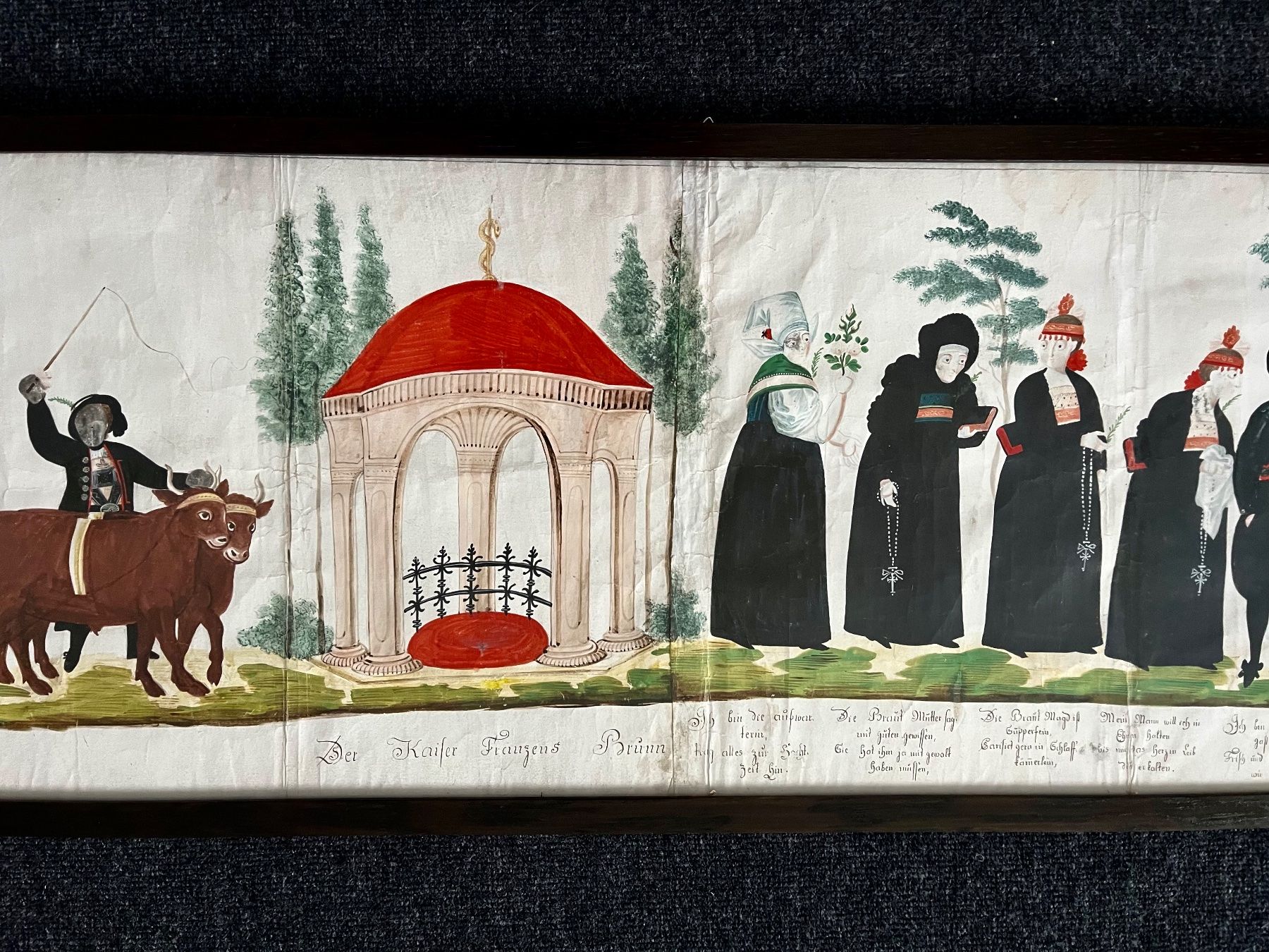 Tableaux: Gemälde Egerländer Bauernhochzeit – D'occasion à Kriens par Bangkapi 2