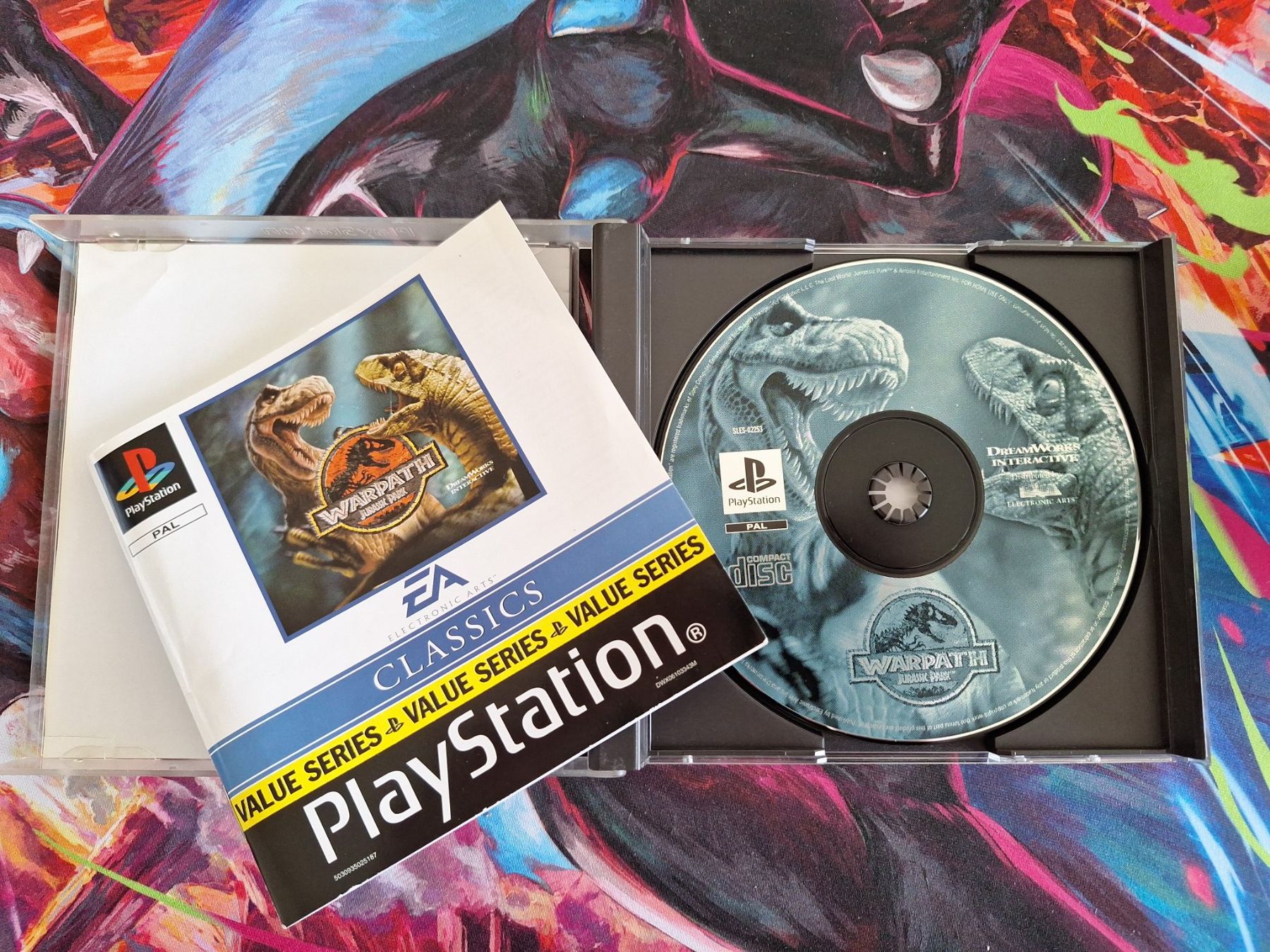Sony Giochi: Jurassic Park Warpath - PS1 – Usato da Altstätten SG venduto da GGsGameshop 1