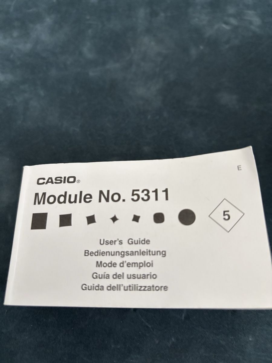 Casio Orologi: Casio G-Schock Model 5311 Neu – Nuovo e nell'imballaggio originale da Flums venduto da Limatools 5