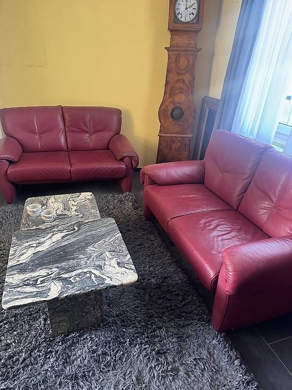 Divani: Echt Leder 2 Sofa  – Usato da Obergerlafingen venduto da MirjanaB 1