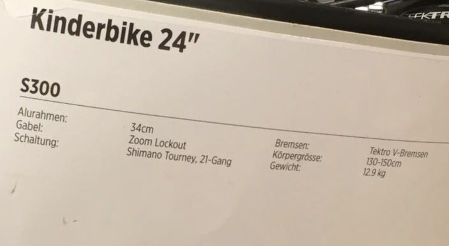 Velos: Velo 24 Zoll – Gebraucht aus Gränichen von stern1111 9